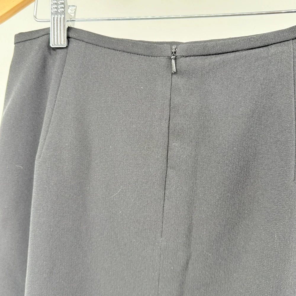 Classic Lauren Ralph Lauren Pencil Skirt Career Office Wear Black Size 12‎